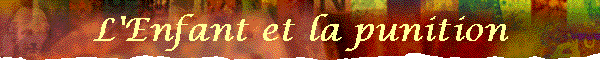 L'Enfant et la punition
